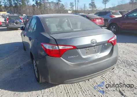 2016 Toyota Corolla L from USA, damaged, VIN 5YFBURHE6GP462533